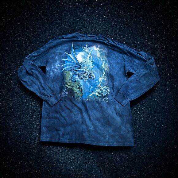 Blue Dragon Graphic Men's Shirt age of dragons size 3X NWOT - Picture 1 of 10